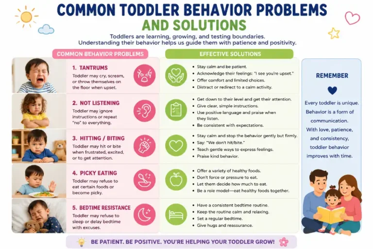 Common Toddler Behavior Problems and Solutions