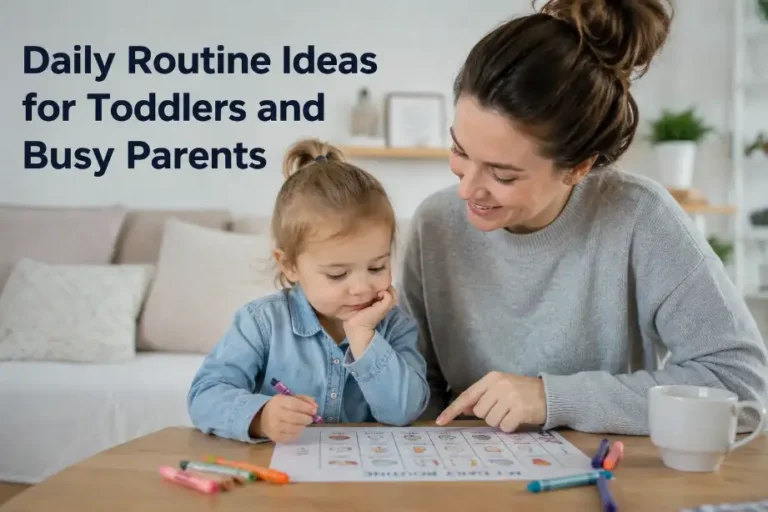 Daily Routine Ideas for Toddlers and Busy Parents