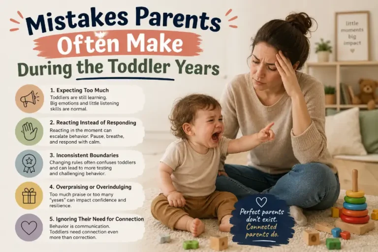 Mistakes Parents Often Make During the Toddler Years
